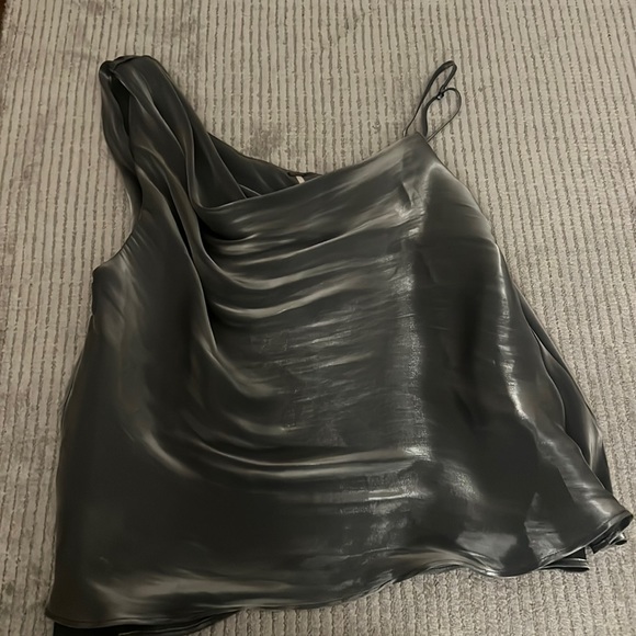 Free People Silky One Shoulder Top - Picture 1 of 5